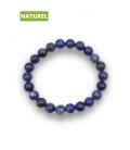 Bracelet sodalite en pierre naturelle - Perles rondes - Bijoux énergétique