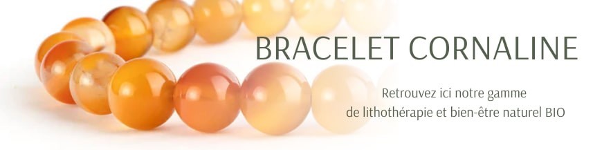 Bracelet cornaline