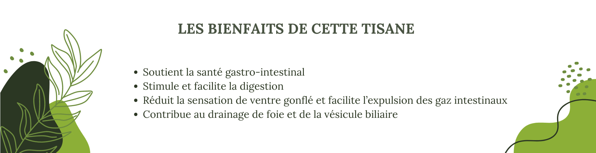 Les bienfaits de la tisane transit N°2 BIO constipation et gaz