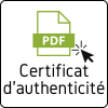 Certificat d'authenticité